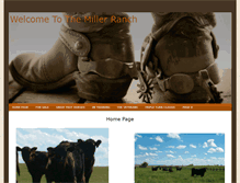 Tablet Screenshot of millerranch.net