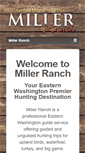 Mobile Screenshot of millerranch.com